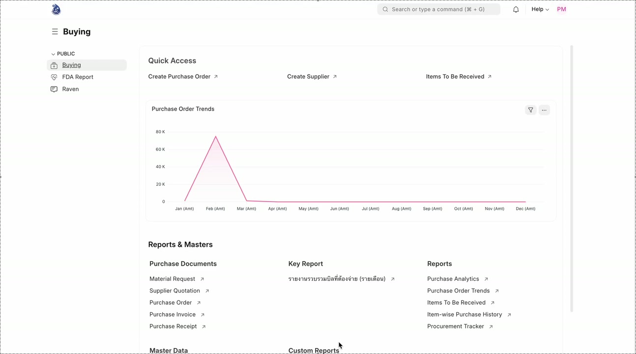 Buying Module